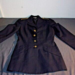 6WR UNITED STATES ARMY SERVICE UNIFORM DRESS BLUE ASU JACKET COAT WOMENS JM 126